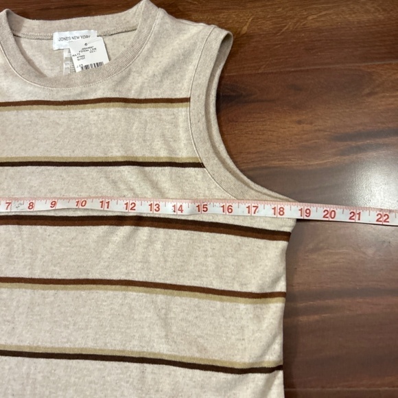 JONES NEW YORK Sleeveless Top Size Small - Picture 5 of 7